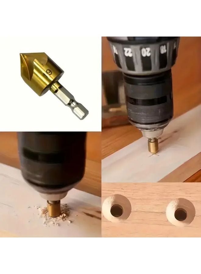10Pcs Heavy Duty Stainless Steel Drill Bit Set Professional Woodworking Metalworking Kit - Image 5